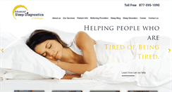 Desktop Screenshot of michigansleep.com